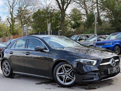 Used Mercedes A180 AMG Line Premium Plus 116 HP (85 kW) 2018 Black Hatchback
