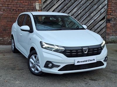 Used Dacia Sandero Comfort 100 HP (73 kW) 2022 White Hatchback