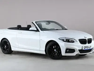 Used BMW 220 M Sport 190 HP (139 kW) 2019 White Cabriolet