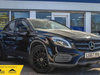 Used Mercedes GLA220 AMG Line Premium Plus 177 HP (130 kW) 2017 Black SUV