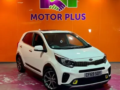 Used Kia Picanto X-Line 84 HP (61 kW) 2019 White Hatchback