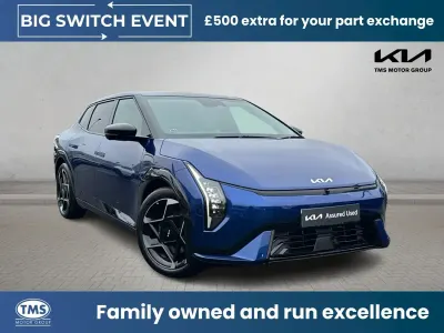 Nouvelle Kia EV4 GT-Line S 150 kW (204 ch) 2025 Bleue Berline
