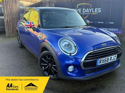 Blue Used 2018 Mini Cooper Hatch Hatchback | £9,999 (Fair price)