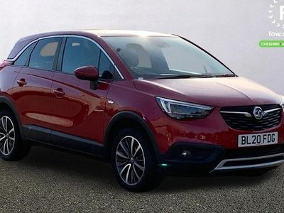 Used Vauxhall Crossland X Elite 131 HP (96 kW) 2020 Red SUV