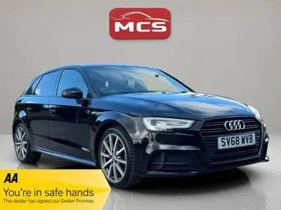 Used Audi A3 Sportback Black Edition 2018 Black Hatchback