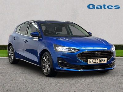 Used Ford Focus Titanium 125 HP (91 kW) 2023 Blue Hatchback
