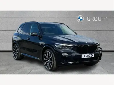 Used BMW X5 M Sport 394 HP (289 kW) 2021 Black SUV