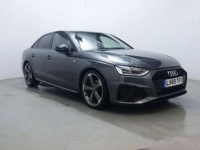 Used Audi A4 Black Edition 150 HP (110 kW) 2019 Grey Sedan