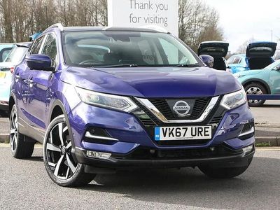 Used Nissan Qashqai Tekna 108 HP (79 kW) 2017 Blue SUV