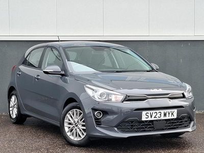 Used Kia Rio 83 HP (61 kW) 2023 Grey Hatchback