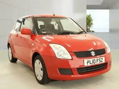 Used Suzuki Swift 92 HP (67 kW) 2010 Red Hatchback