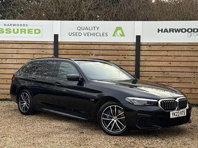 Black Used 2023 BMW 530e M Sport Estate | £28,990 (Fair price)