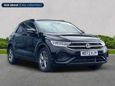 Used VW T-Roc R-line 150 HP (110 kW) 2022 Black SUV