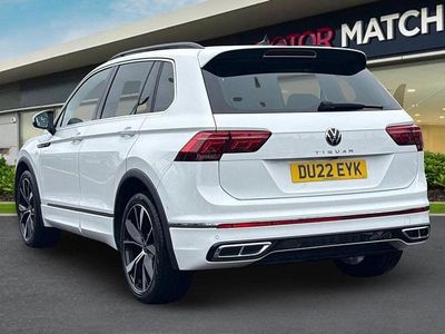 Used VW Tiguan R-line 150 HP (110 kW) 2022 White SUV
