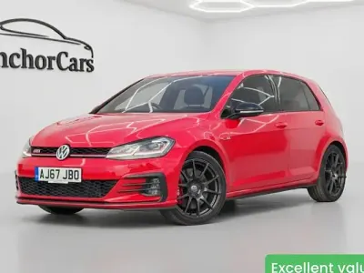 Used VW Golf VII GTI 245 HP (180 kW) 2018 Red Hatchback