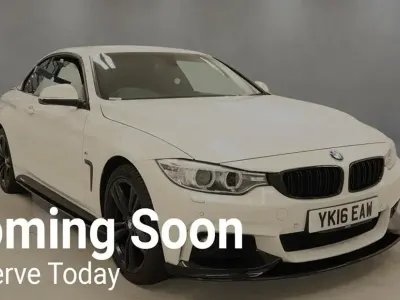 Used BMW 435 M Sport 308 HP (226 kW) 2016 White Cabriolet
