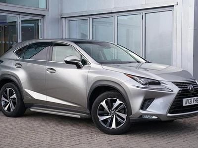 Used Lexus NX300h 194 HP (142 kW) 2021 Silver SUV