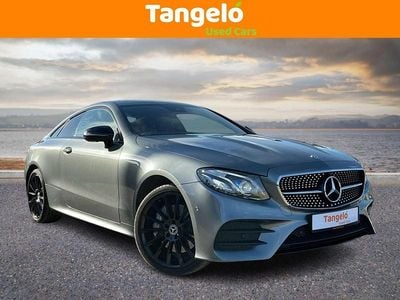 Begagnad Mercedes E450 AMG Line Premium 2019 Grå Sportkupé