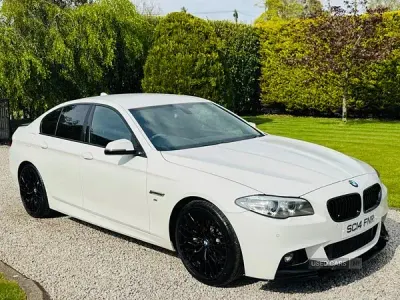 Begagnad BMW 520 M Sport 2014 Vit Sedan
