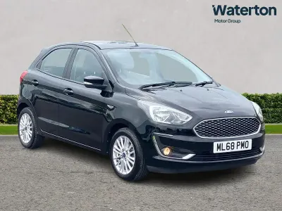 Used Ford Ka Plus Zetec 85 HP (62 kW) 2018 Black Hatchback
