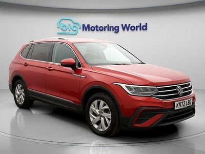 Used VW Tiguan Allspace S 148 HP (108 kW) 2022 Red SUV