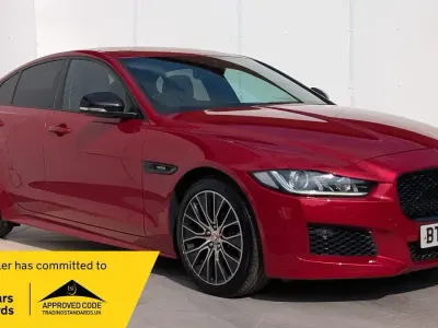 Used Jaguar XE S 180 HP (132 kW) 2019 Red Sedan