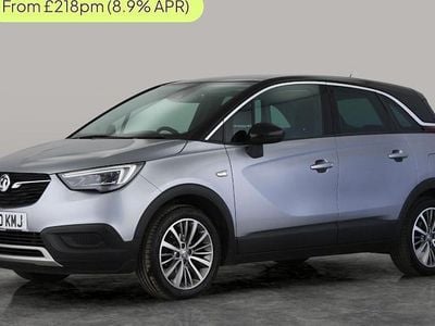 Used Vauxhall Crossland X SRi 83 HP (61 kW) 2020 Grey SUV