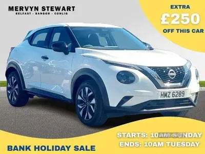 Używany Nissan Juke Acenta Premium 114 KM (83 kW) 2025 Biały SUV
