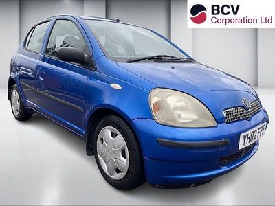 Blue Used 2002 Toyota Yaris Hatchback | £1,495 (Fair price)