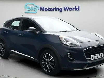Used Ford Puma Titanium 125 HP (91 kW) 2023 Blue SUV