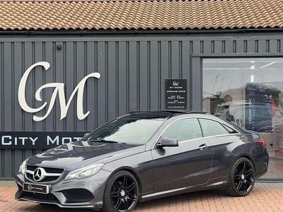 Used Mercedes E220 AMG line 2015 Grey Coupe