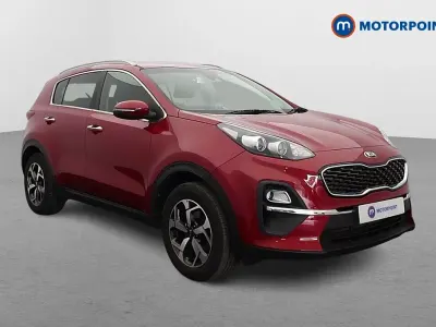 Used Kia Sportage 136 HP (100 kW) 2021 Red SUV