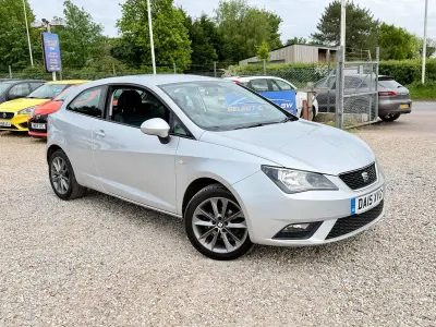 Gebraucht Seat Ibiza I-Tech 2015 Silber Kleinwagen