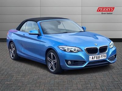 used BMW 218 2 Series Convertible i Sport 2dr [Nav]