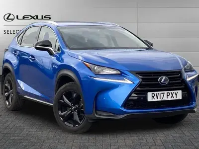 Used Lexus NX300h Sport Line 197 HP (144 kW) 2017 Blue SUV