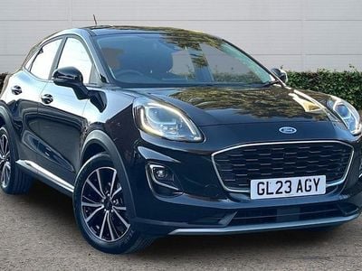 Used Ford Puma Titanium 125 HP (91 kW) 2023 Black SUV