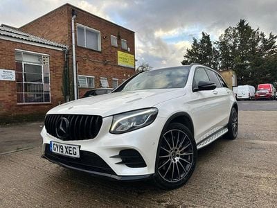 Used Mercedes GLC250 AMG Line Premium 2019 White Estate