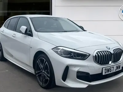 Used BMW 118 M Sport 134 HP (98 kW) 2024 White Hatchback