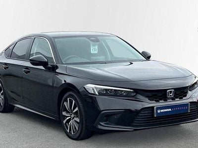 Crystal black Used 2024 Honda Civic Elegance Hatchback | £23,763 (Good price)