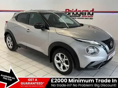 Used Nissan Juke N-Connecta 117 HP (86 kW) 2020 Silver SUV