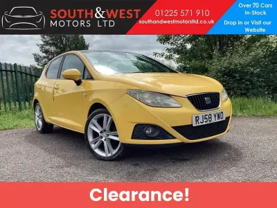 Used Seat Ibiza Sport 105 HP (77 kW) 2008 Yellow Hatchback