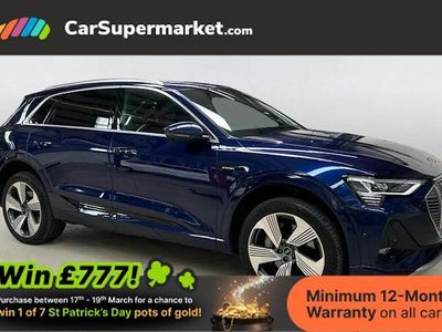 Used Audi e-tron S-Line 230 kW (313 HP) 2021 Blue SUV