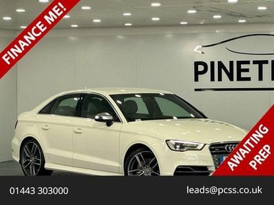 Used Audi S3 Advanced 300 HP (220 kW) 2014 White Sedan