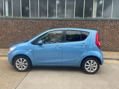 Used Vauxhall Agila 94 HP (69 kW) 2013 Blue MPV