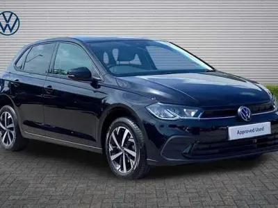Used VW Polo Match 95 HP (69 kW) 2025 Black Hatchback