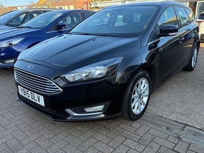 Used Ford Focus Titanium 125 HP (91 kW) 2015 Black Estate