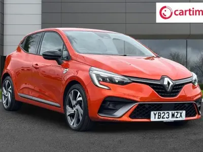 Gebraucht Renault Clio V RS Line 145 PS (106 kW) 2023 Orange Kleinwagen
