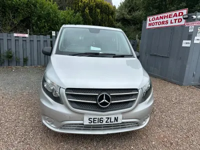Käytetty Mercedes Vito 2016 Hopea Van
