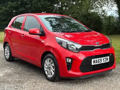 Used Kia Picanto 66 HP (48 kW) 2019 Red Hatchback