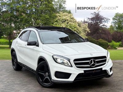 White Used 2016 Mercedes GLA250 AMG line SUV | £14,595 (Fair price)